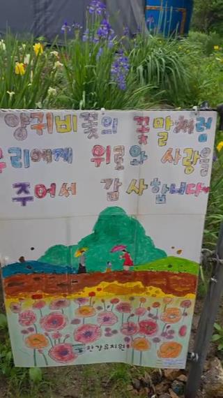 ♥용수골 꽃양귀비 축제 유아 작품 모습♥ 사진